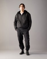 BORDEN BUNNY REVERSIBLE JACKET-BLACK MONOGRAM
