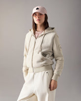 ROSLYN BUNNY HOODIE-ALABASTER