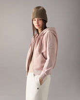 ROSLYN BUNNY HOODIE-ROSEWOOD