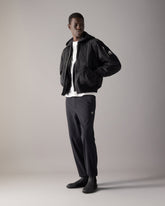 GEORGIE BOMBER JACKET-BLACK