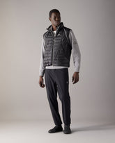 CLOUD WALKER AIR DOWN HYBRID JACKET-BLACK