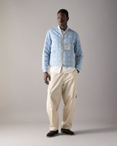 TRANSIT LINER DENIM BOMBER JACKETÂ -LIGHT DENIM
