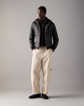 GOLD SERIES CLOUD WALKER AIR DOWN HOODIE-BLACK