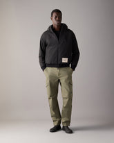 ROLAND BUNNY REVERSIBLE HOODIE-BLACK