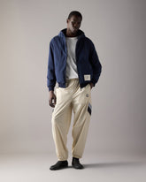 ROLAND BUNNY REVERSIBLE HOODIE-NAVY