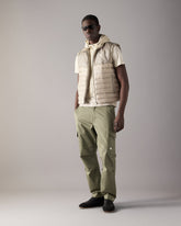 CLOUD WALKER AIR DOWN VEST-ALABASTER