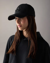 LOGO ICON BASEBALL CAP-BLACK