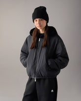 EATON BUNNY REVERSIBLE HOODIE-BLACK