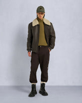 TOBA BOMBER JACKET-ESPRESSO