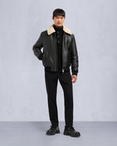 TOBA BOMBER JACKET-BLACK