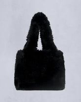 BUNNY TOTE BAG-BLACK