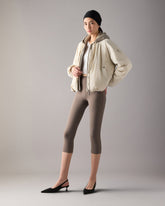 TEGAN DOWN BOMBER JACKET-ALABASTER