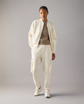 MIXED MEDIA JOGGERS-PLASTER
