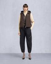 TEGAN DOWN VEST-ESPRESSO