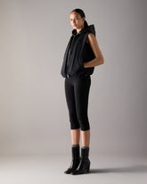 TEGAN DOWN VEST-BLACK