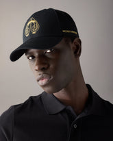 CHINESE LUNAR NEW YEAR HORSESHOE CAP-BLACK