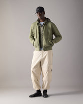 BRIXTON DOWN BOMBER JACKET-ARTICHOKE