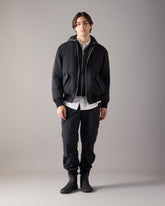 BRIXTON DOWN BOMBER JACKET-BLACK