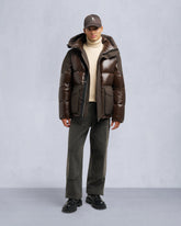 BRIAR 3Q PUFFER-ESPRESSO