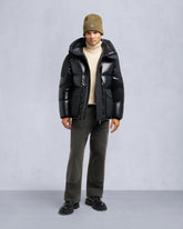 BRIAR 3Q PUFFER-BLACK