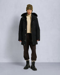 ORIGINAL SHEARLING TRIM STIRLING PARKA-BLACK/BLACK