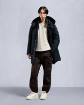 ORIGINAL SHEARLING TRIM STIRLING PARKA-NAVY/BLACK