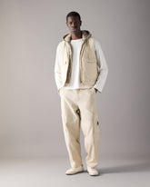 BRIXTON DOWN VEST-ALABASTER