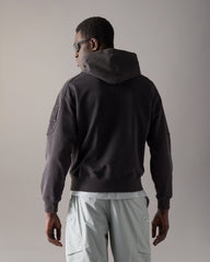 DOWNTOWN HOODIE-BLACK