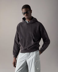 DOWNTOWN HOODIE-BLACK