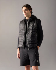 CLOUD WALKER AIR DOWN VEST-BLACK