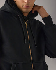 GOLD SERIES CLASSIC BUNNY HOODIE-BLACK