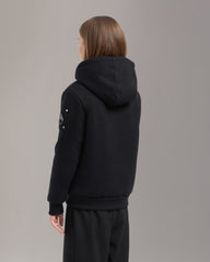 BUNNY CLASSIC HOODIE-BLACK/WHITE