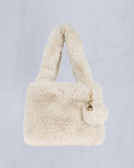 BUNNY TOTE BAG-ALABASTER