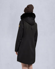 GOLD SERIES SATIN STIRLING PARKA-BLACK