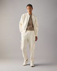 MIXED MEDIA JOGGERS-PLASTER