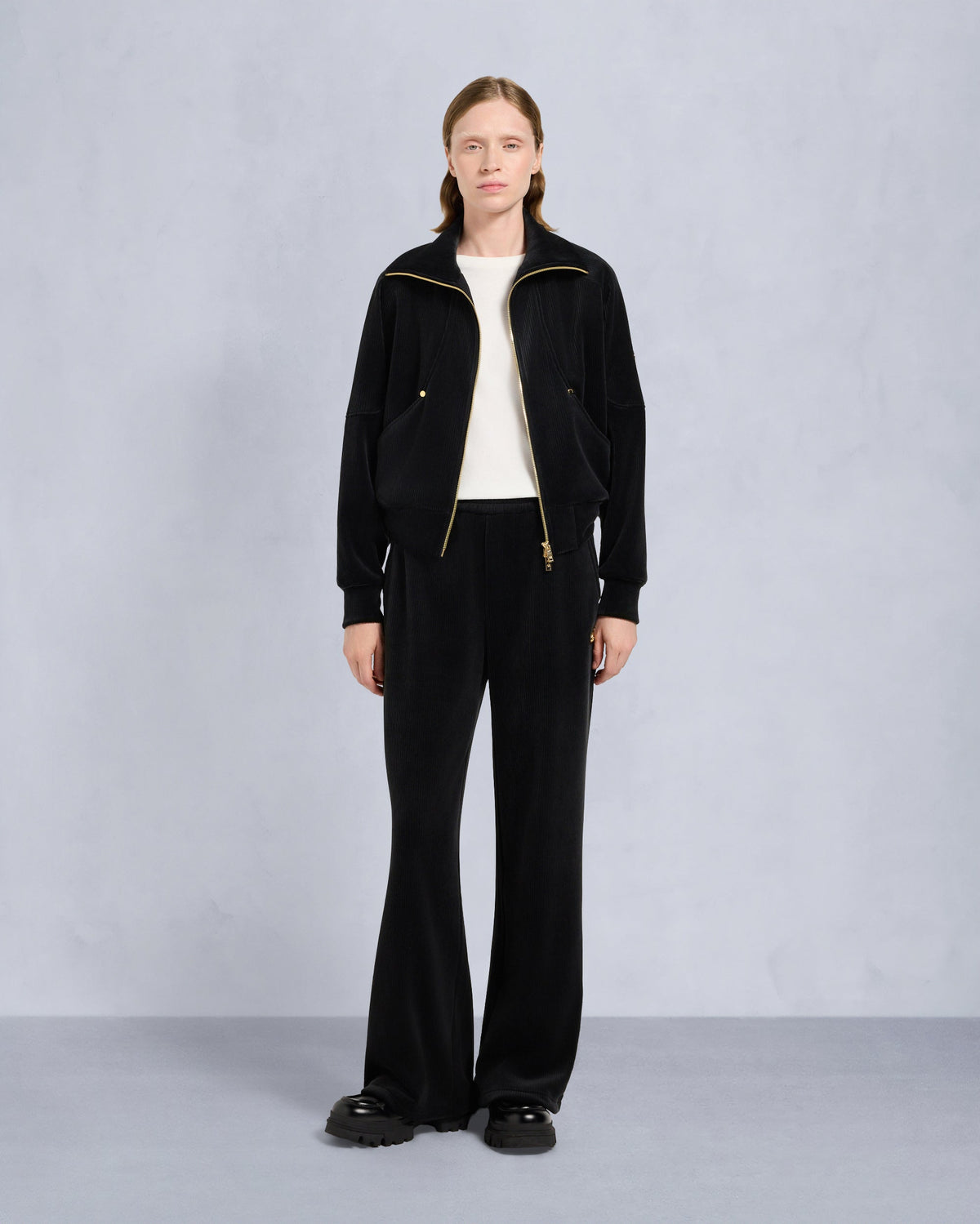 GOLD SERIES PRESTON FULL ZIP-BLACK