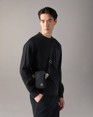 DIAL CROSSBODY BAG-BLACK