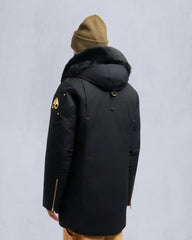 GOLD SERIES SHEARLING TRIM STIRLING PARKA-BLACK/BLACK