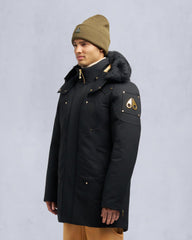 GOLD SERIES SHEARLING TRIM STIRLING PARKA-BLACK/BLACK