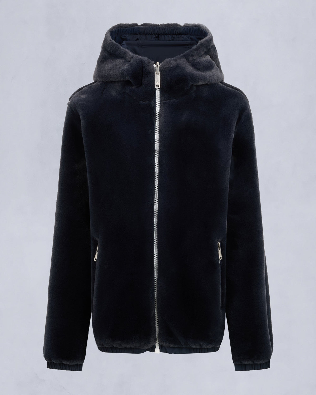 SIMCOE BUNNY REVERSIBLE HOODIE-NAVY