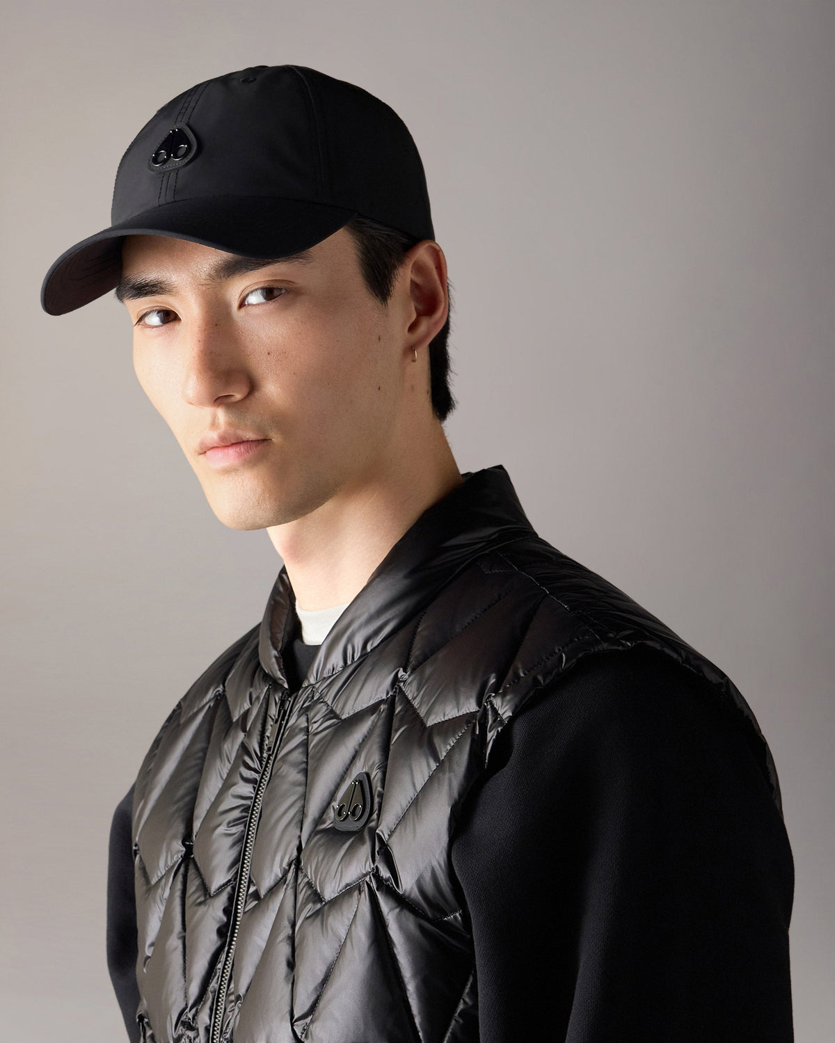 VICK BASEBALL CAP-BLACK
